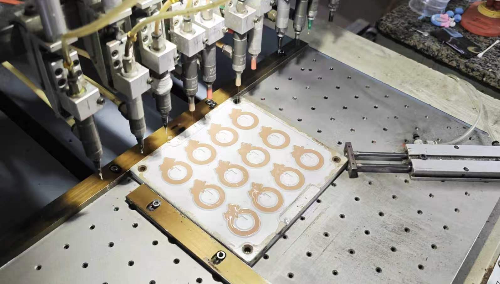 PVC dispensing process