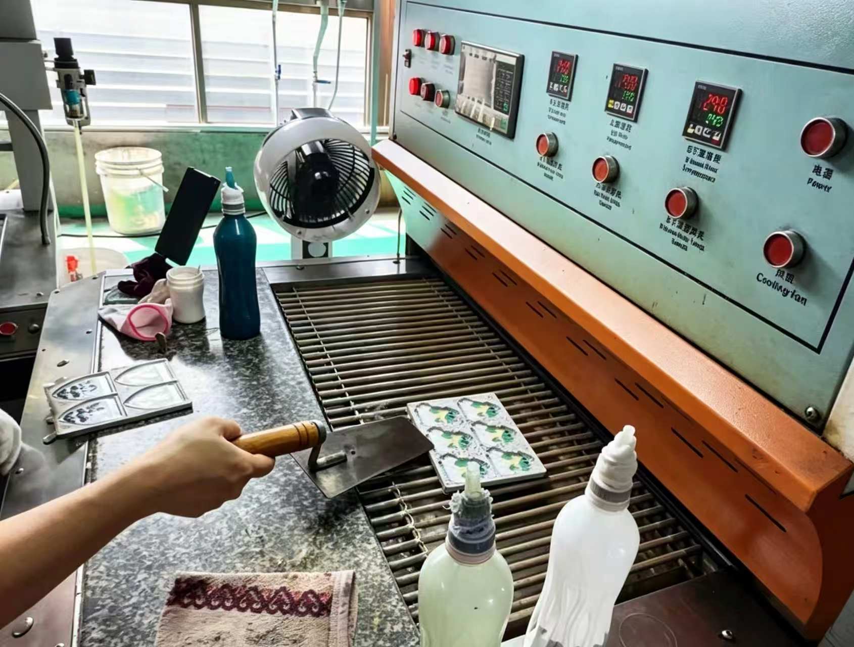 Product baking process