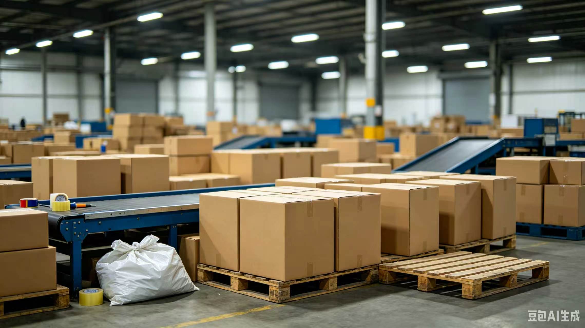 Warehouse delivery process